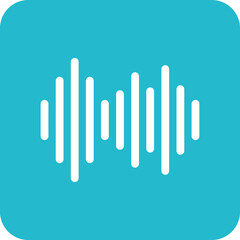 Vertical Bars Line Color Icon