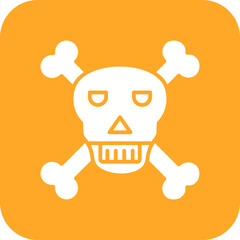 Skull Island Line Color Icon