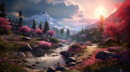 A stunning landscape in evolving immersive and captivating impact game worlds