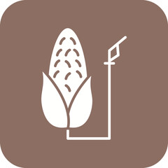 Corn Energy Line Color Icon