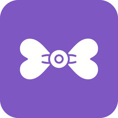 Bow Tie Line Color Icon