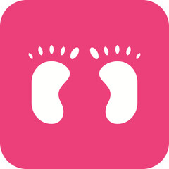 Footprint Line Color Icon
