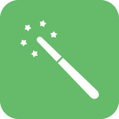 Magic Stick Line Color Icon