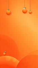 Royal abstract Orange curve background. High resolution background with lighting effect and sparkle with copy space for text. Background images for banner and poster.