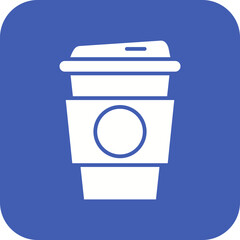 Coffee Cup Line Color Icon