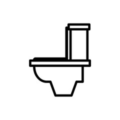 toilet icon design vector template