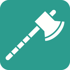 Axe Line Color Icon