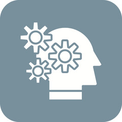 Artificial Consciousness Line Color Icon