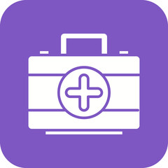 First Aid Kit Line Color Icon