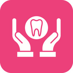 Obraz premium Oral Health Line Color Icon