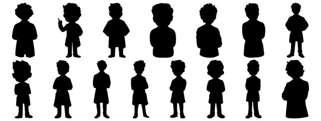 Doctor silhouettes set, large pack of vector silhouette design, isolated white background