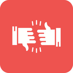 Criticism Line Color Icon