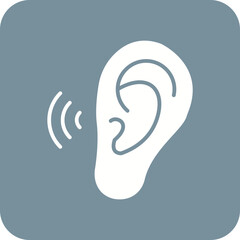 Listening Line Color Icon