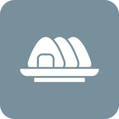 Onigiri Line Color Icon