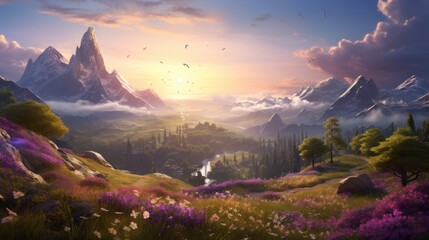 Fantasy landscape art and its profound impact on player engagement and emotional connection to the...