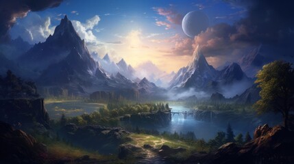 Fantasy landscape art and its profound impact on player engagement and emotional connection to the magical game world