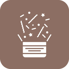 Celebration Line Color Icon