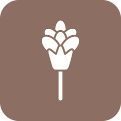 Chive Blossoms Line Color Icon