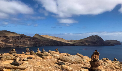 View of the sea and mountains 