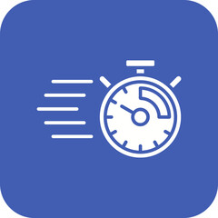 Fast Time Line Color Icon