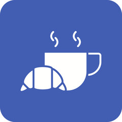 Breakfast Line Color Icon