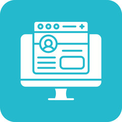 Frontend Development Line Color Icon