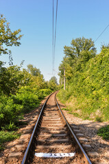 railway in the countryside