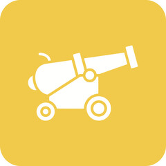 Cannon Line Color Icon