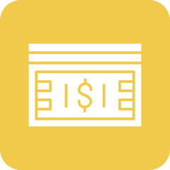 Cash Line Color Icon