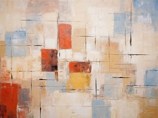 Abstract painting vintage background on canvas , AI generator