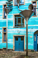 Kunsthof passage in Neustadt district of Dresden, Germany.