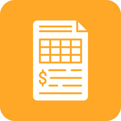 Invoice Line Color Icon