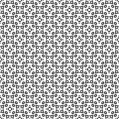 Black seamless abstract pattern. Overlay for background and backdrop. Ornamental design. PNG graphic illustration with transparent background.