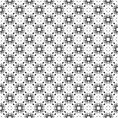 Black seamless abstract pattern. Overlay for background and backdrop. Ornamental design. PNG graphic illustration with transparent background.