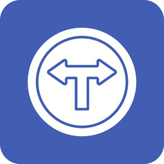 Junction Line Color Icon