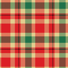 Tartan Plaid Vector Seamless Pattern. Gingham Patterns. Template for Design Ornament. Seamless Fabric Texture.