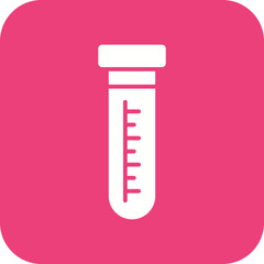Test Tube Line Color Icon