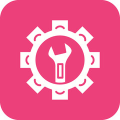 Repair Service Line Color Icon