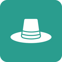 Farming Hat Line Color Icon