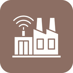 Smart Industry Line Color Icon