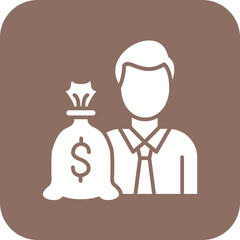 Investor Line Color Icon