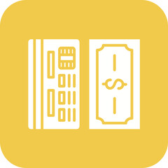 Currency Line Color Icon