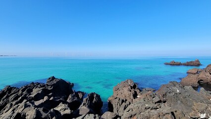 the blue sea, Beach, Outdoors