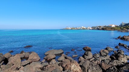 the blue sea, Beach, Outdoors