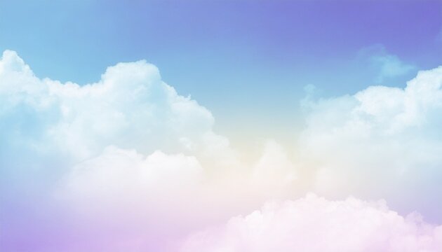 Abstract bright clouds background