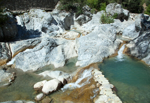 Antalya's Kesme Bogazi Canyon Park Little Waterfalls