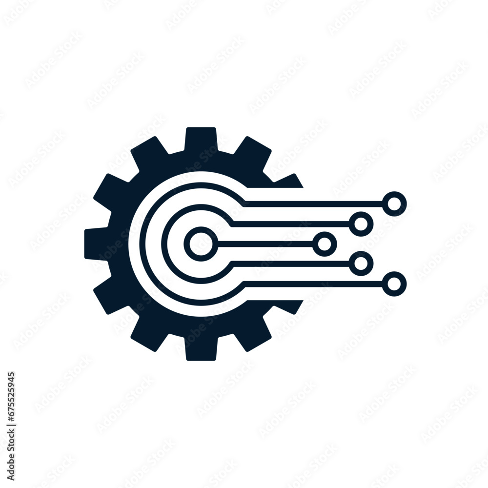 Poster the concept of collecting and processing multi-channel information. vector linear icon isolated on w