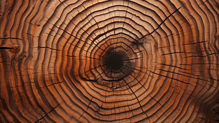 background radial cut of wood.