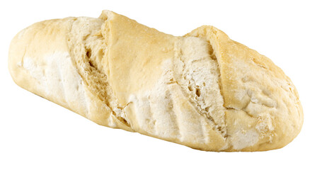 bread isolated on white
