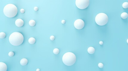 white circles on a blue background.